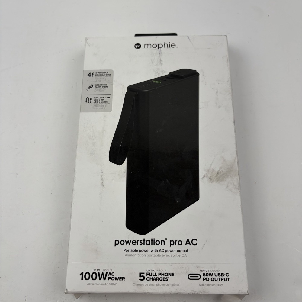 Mophie Powerstation Pro AC (27,000mAh) - Black